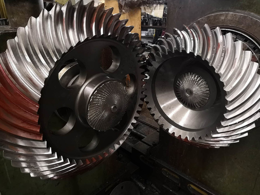 DP1.8 गियर बॉक्स के लिए ग्लीसन सर्पिल बेवल गियर्स पेचदार बेवल गियर