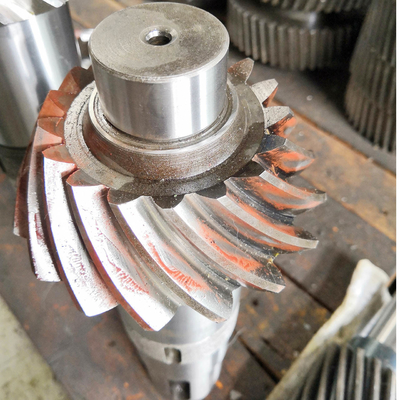 AISI 4320 स्टील बेवल गियर सेट हेलिक्स बेवल गियर DP3.09 12T 33T