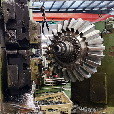 OEM 14 मॉड्यूल सीधे बेवल गियर्स कोल्हू उपकरण सीधे मेटर गियर