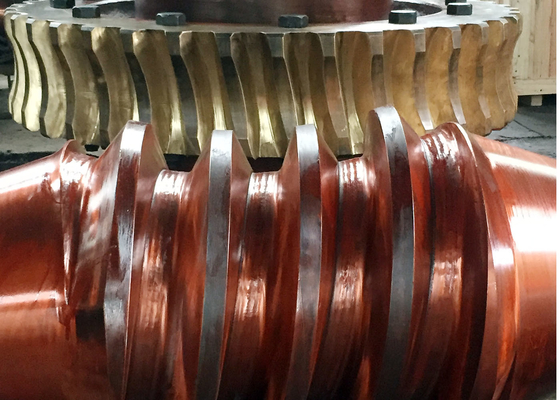 अनुकूलित OEM ZCuAl10Fe3 कीड़ा शाफ्ट और उच्च प्रदर्शन अनुप्रयोगों के लिए कीड़ा गियर सेट