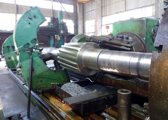 हेवी ड्यूटी ड्राइव सिस्टम के लिए 10 मॉड्यूल एसएई 4340 स्टील हेलीकल पिनियन शाफ्ट: