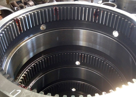 4 मॉड्यूल आंतरिक दांत घुमावदार असर और टिकाऊ संचालन के लिए अंगूठी गियर