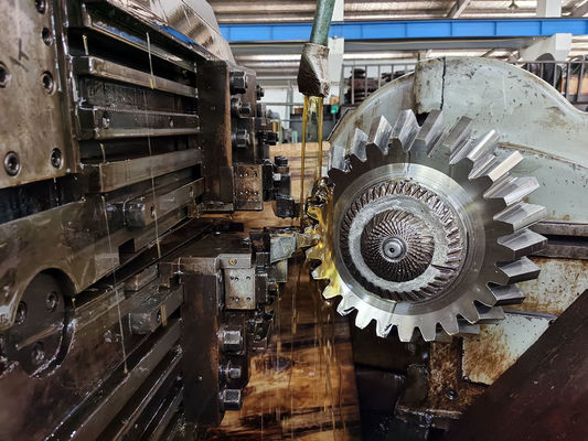 खनन उपकरण के लिए कोन कोल्हू का SAE 4320 गियर शेपिंग पिनियन स्ट्रेट बेवल गियर