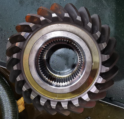 डीआईएन 6 सटीकता सर्पिल बेवल गियर्स ग्रेड 2.5 अक्षीय पिच आईएसओ 6-7 ग्रेड