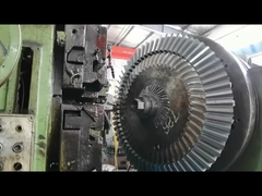 शंकु कोल्हू के लिए 40CrNiMoA कठोर सीधे शंक्वाकार गियर मिश्र धातु इस्पात प्रेरण