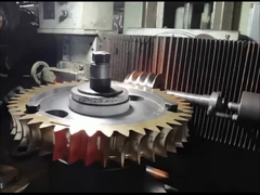 OEM ZCuAl10Fe3 वर्म शाफ्ट और वर्म गियर सेट 15 मॉड्यूल