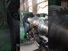 17CrNiMo6 हेरिंगबोन डबल हेलिकल गियर DP 6.35 गियर रिड्यूसर के लिए