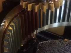 फोर्जिंग स्टील आंतरिक रूप से दांत वाले एनुलस गियर आंतरिक स्प्लाइन गियर